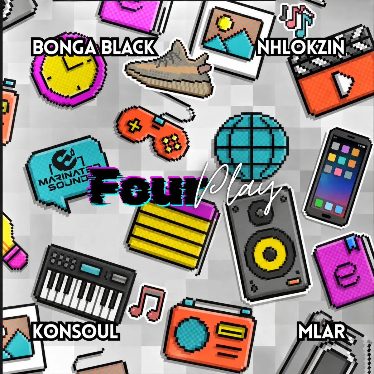  Bonga Black, Nhlokzin, KonSoul & Mlar - FOURPlay (EP)