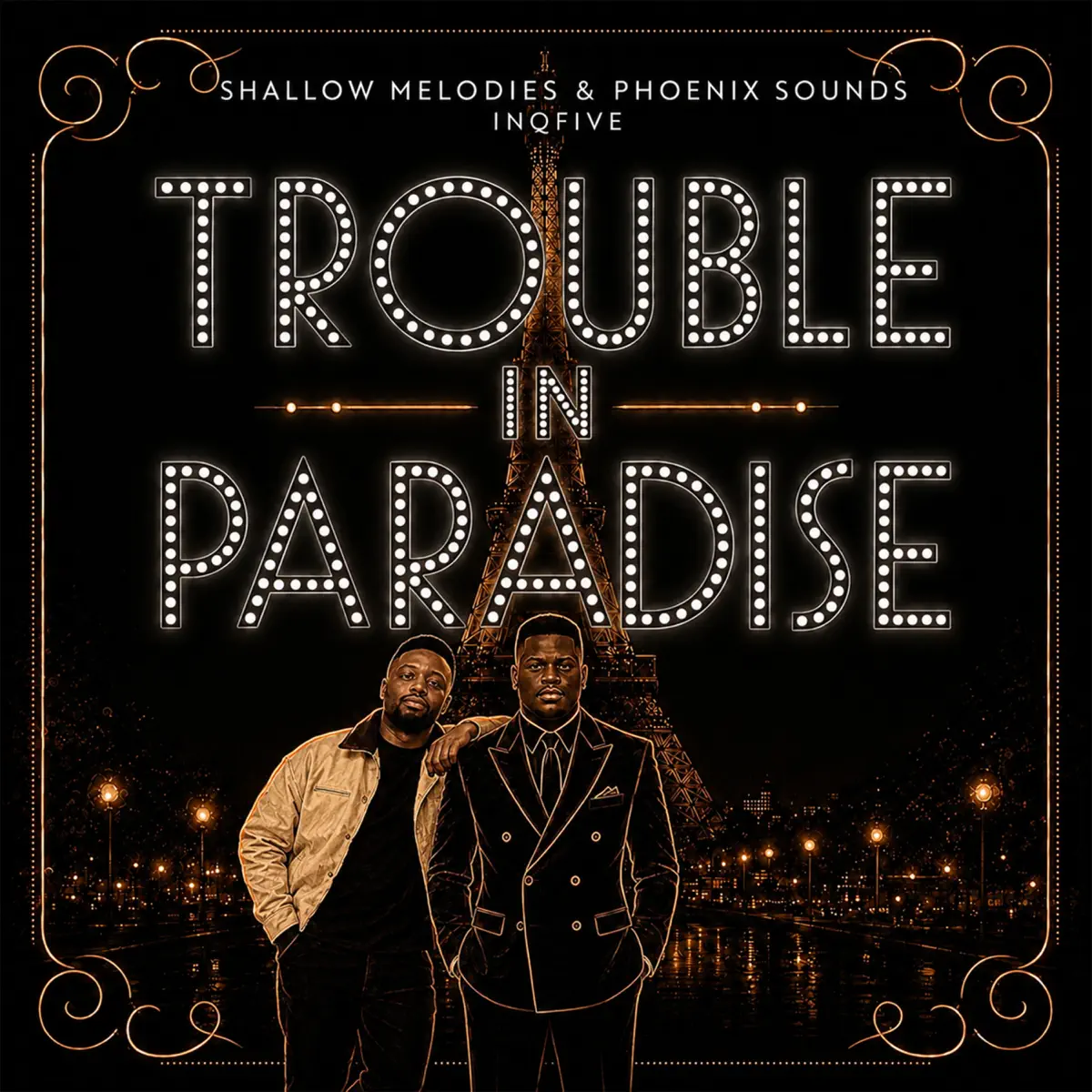  Phoenix Sounds, Shallow Melodies & InQfive - Trouble In Paradise (EP)